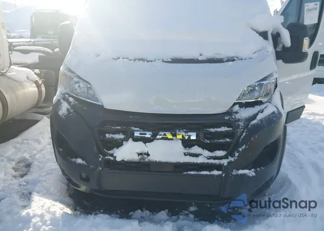 2023 Ram Promaster 2500 High Roof 159 Wb from USA, damaged, VIN 3C6LRVDG1PE578219